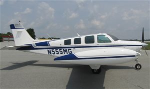 1987 Beechcraft Bonanza A36 Aircraft